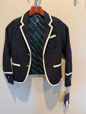 NWT Rowing Blazers for Target Navy Blazer with Gold Buttons Size Child Small 6/7